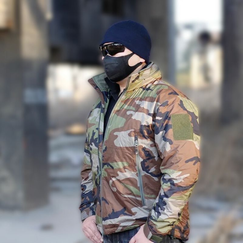 Men's Stylish Warm Camo Winter Jacket