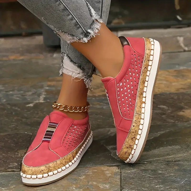 Effortless Comfort Women's Elastic Loafers
