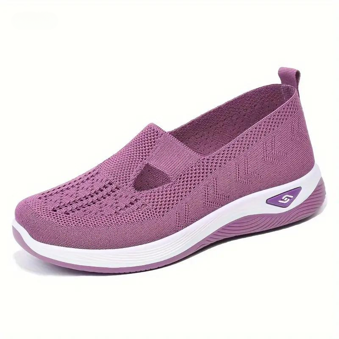 Women’s Orthopedic Slip-On Sneakers – Supportive Stylish All-Day Wear