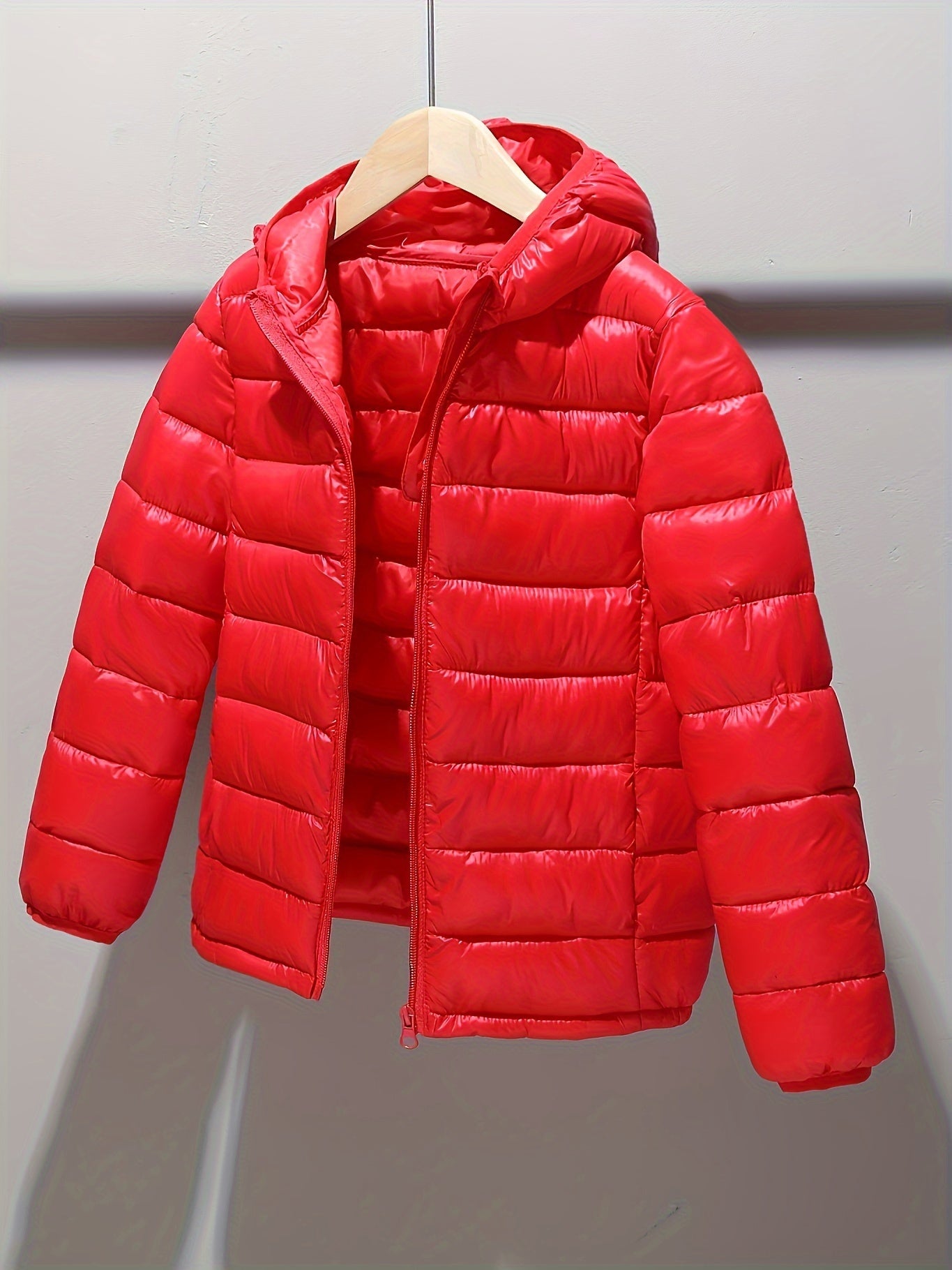Girl’s Warm Hooded Casual Winter Jacket