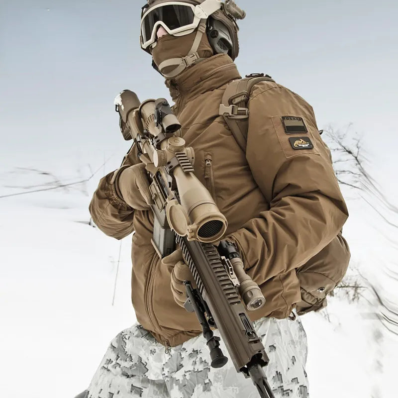 Men's Stylish Warm Camo Winter Jacket
