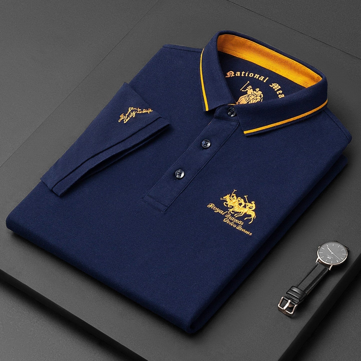 Men’s Signature Tailored Stitched Polo Shirt