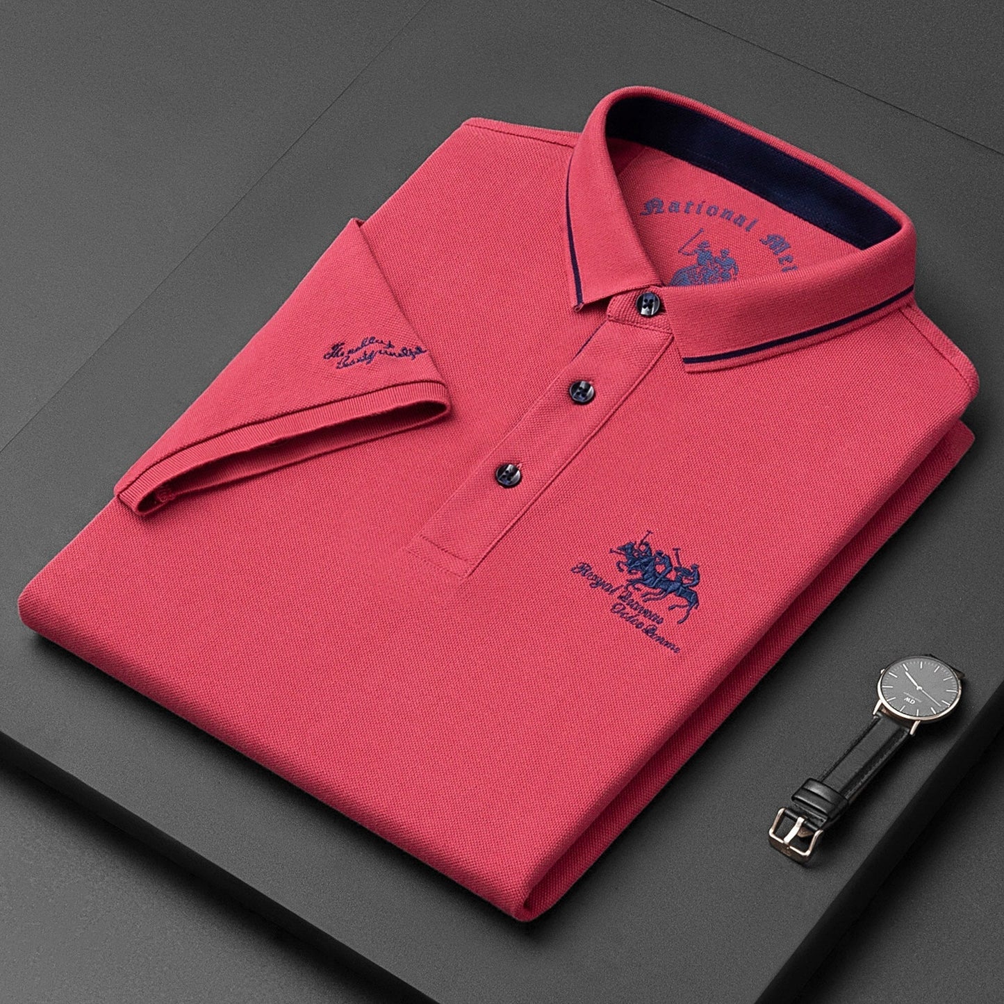 Men’s Signature Tailored Stitched Polo Shirt