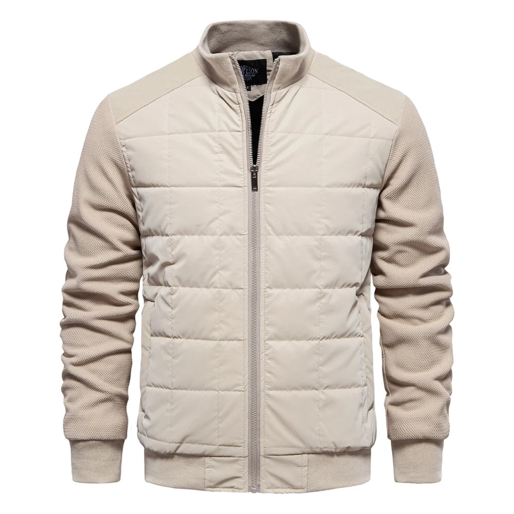 Men's Warm Stylish Fleece Plaid Jacket