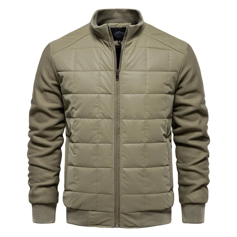 Men's Warm Stylish Fleece Plaid Jacket