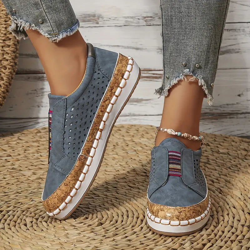 Effortless Comfort Women's Elastic Loafers