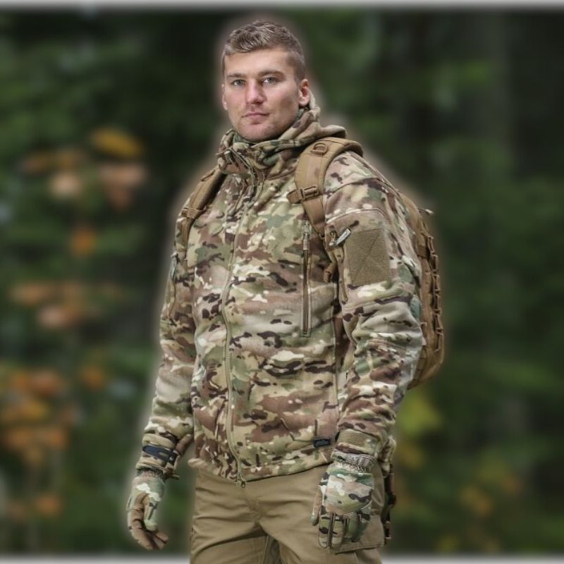 Men's Stylish Warm Camo Winter Jacket