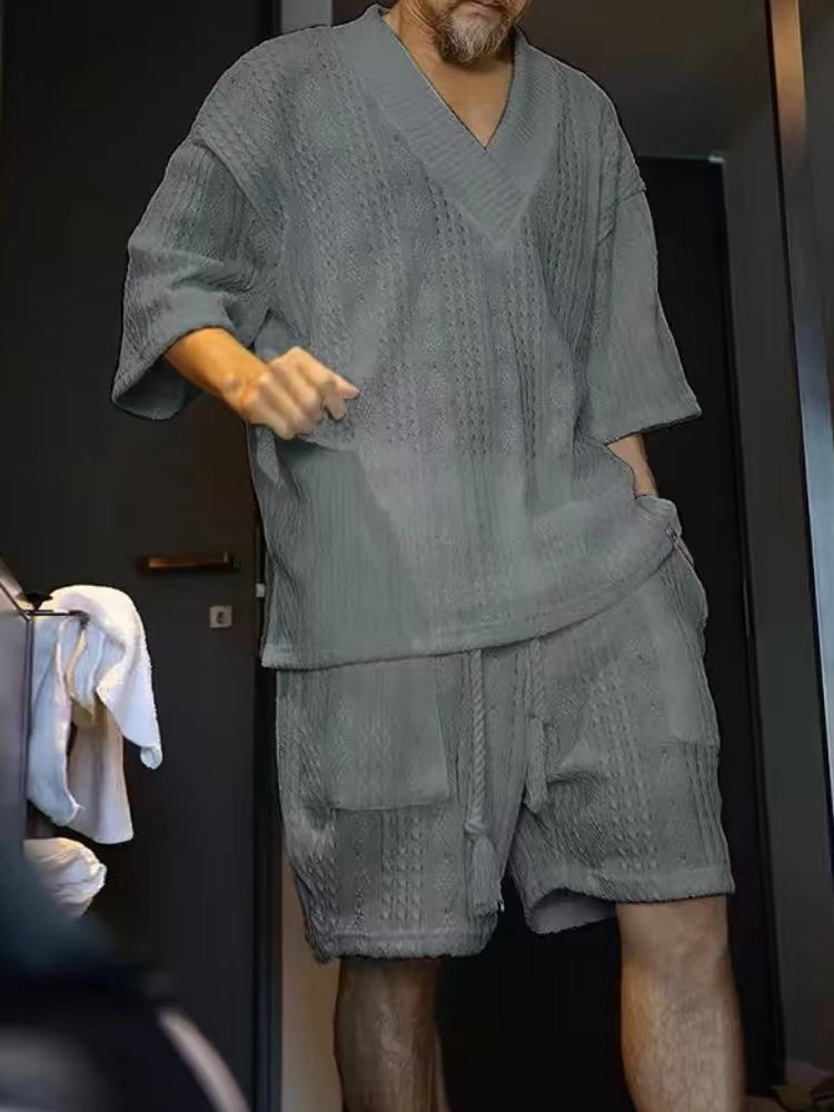 Men’s Lightweight Relaxed Fit Summer Set