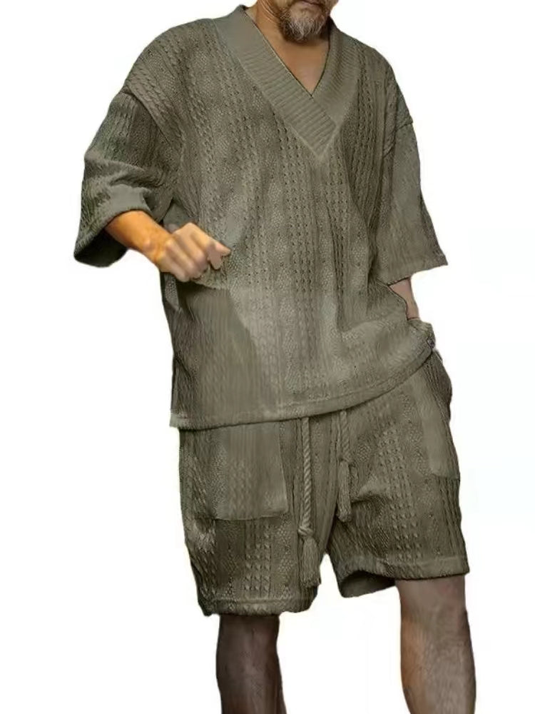 Men’s Lightweight Relaxed Fit Summer Set