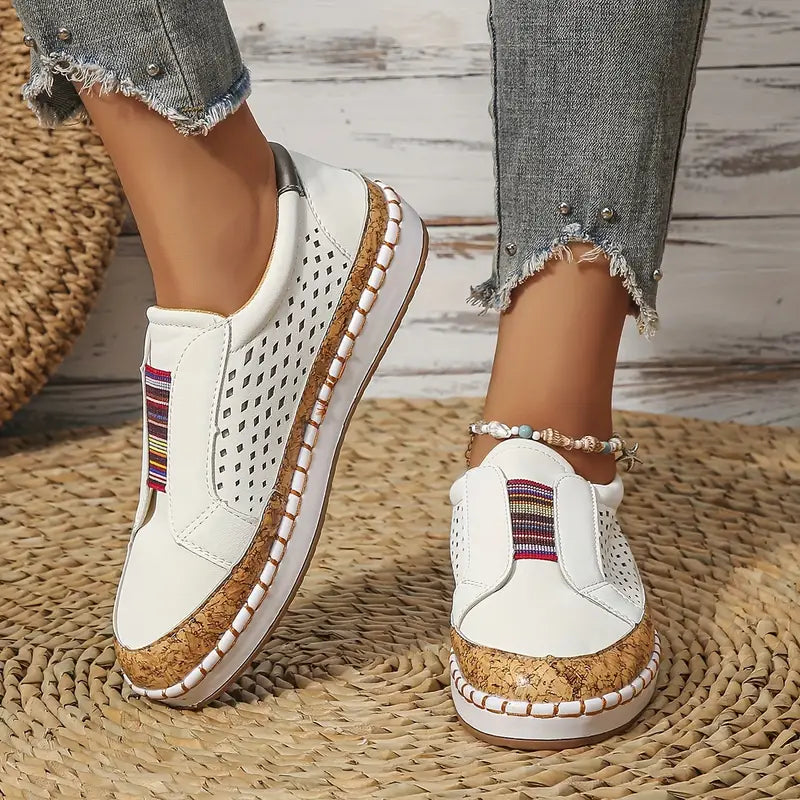 Effortless Comfort Women's Elastic Loafers