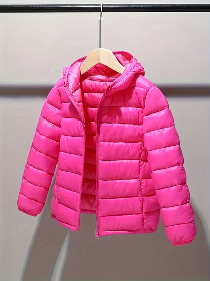 Girl’s Warm Hooded Casual Winter Jacket