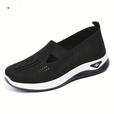 Women’s Orthopedic Slip-On Sneakers – Supportive Stylish All-Day Wear
