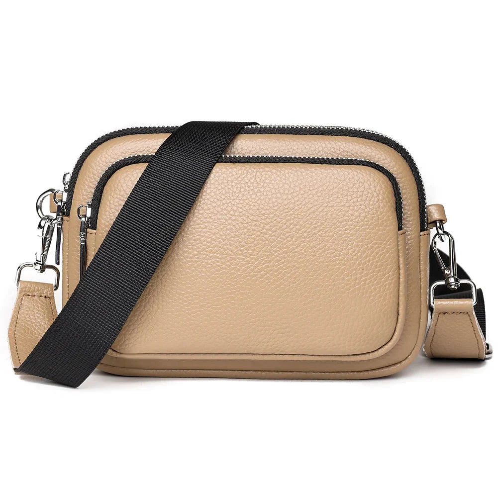 Elegant Leather Crossbody Bag for Women