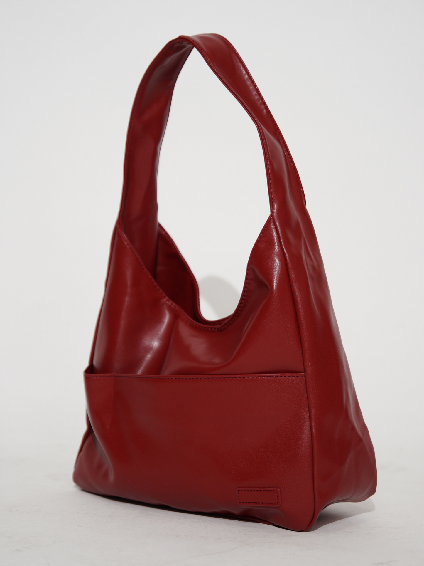 Spacious Leather Shoulder Bag for Women