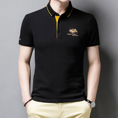Men’s Signature Tailored Stitched Polo Shirt
