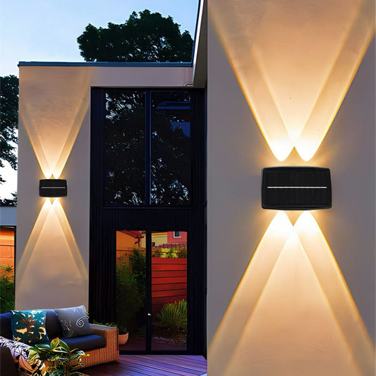 Eco Friendly Solar LED Outdoor Wall Lamp