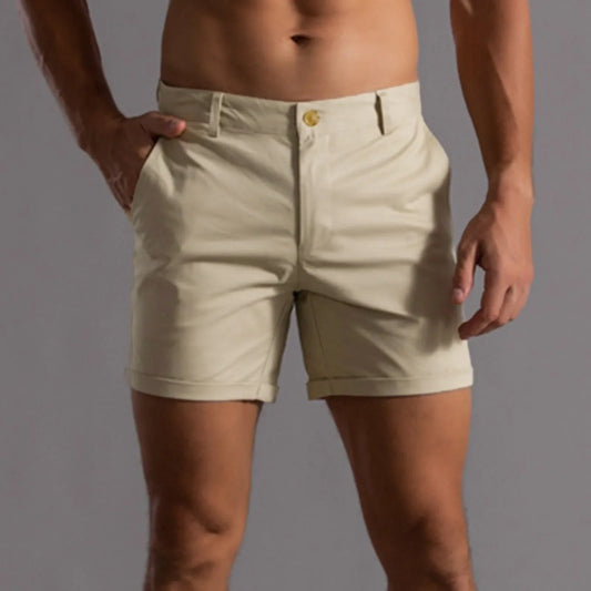 Men's Stylish Cotton Slim Fit Shorts