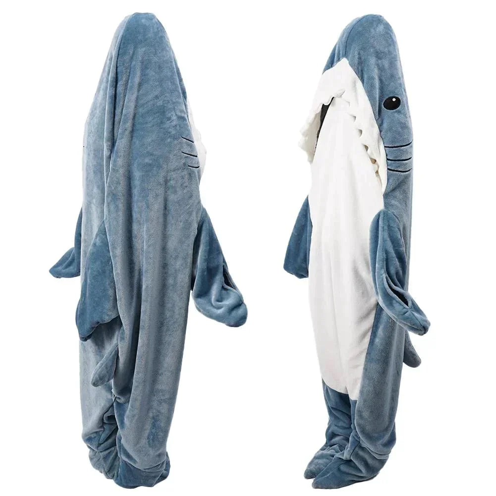 Soft Wide Fit Shark Design Onesie Outfit