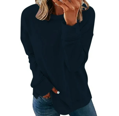 Ladies Premium Cozy Everyday Plain Sweatshirt
