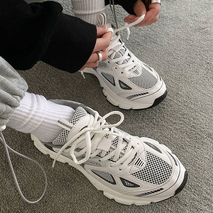Men’s Breathable Mesh Cushioning Sports Sneakers